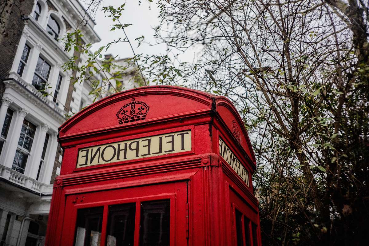 phone booth red telephone booth british